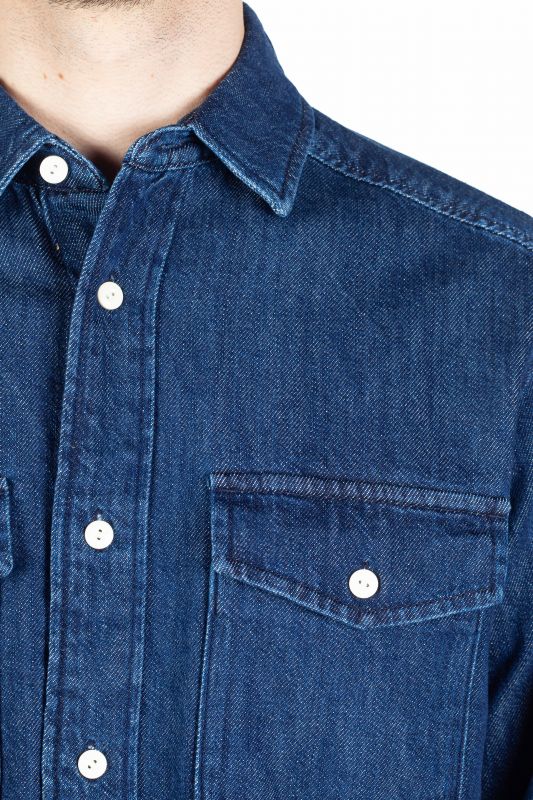 Jeanshemd JACK & JONES 12275137-Dark-Denim