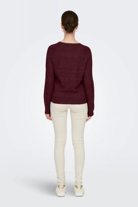 Strickpullover ONLY 15204279-Zinfandel-MEL