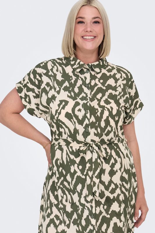 Kleid ONLY CARMAKOMA 15225526-Tarmac