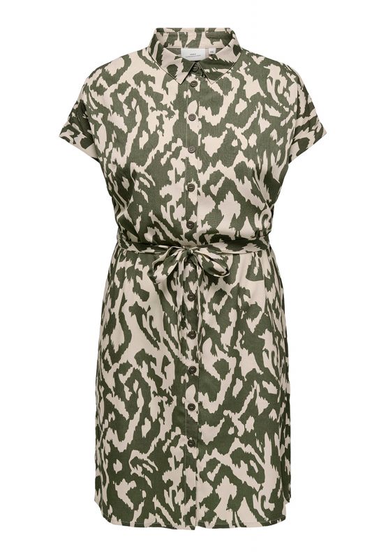 Kleid ONLY CARMAKOMA 15225526-Tarmac