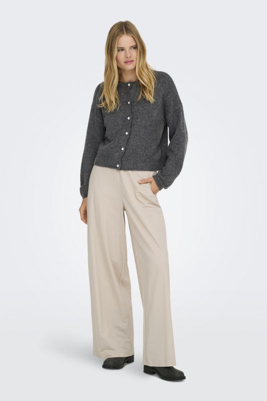 Strickjacke ONLY 15242300-DG-Melange