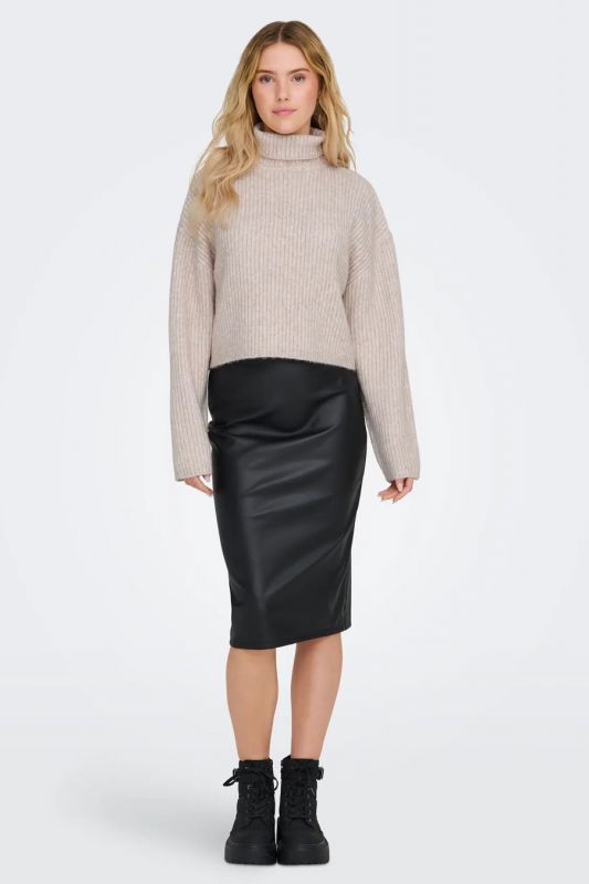 Strickpullover ONLY 15321177-Oatmeal-MEL