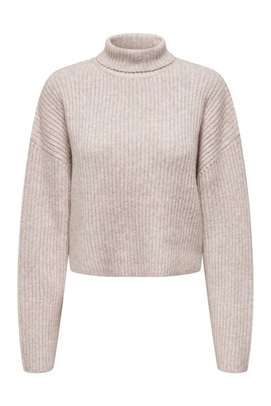 Strickpullover ONLY 15321177-Oatmeal-MEL