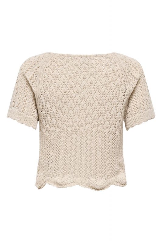Strickpullover ONLY 15348591-Feather-Gray
