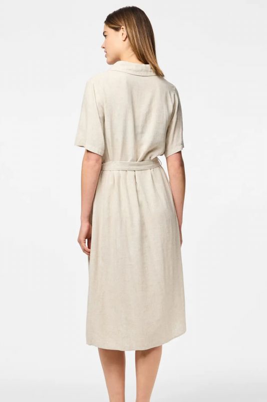 Kleid PIECES 17152063-Birch-MELANGE