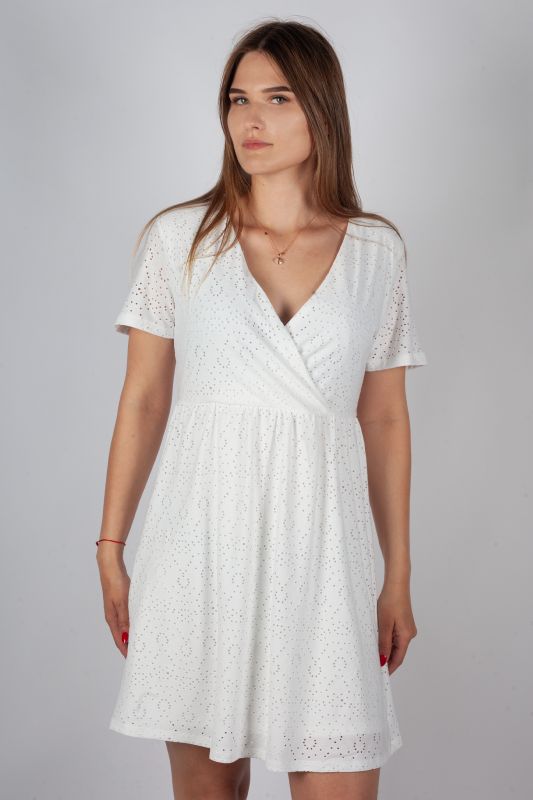 Kleid PIECES 17154461-Cloud-Dancer