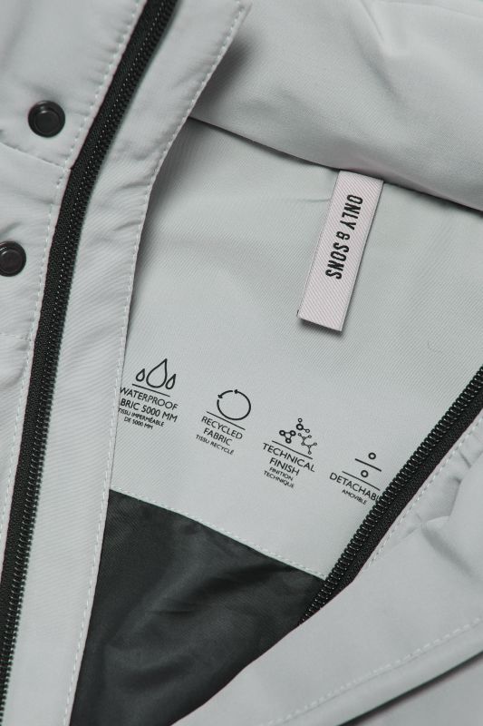Winterjacke ONLY & SONS 22019598-Mirage-Gray