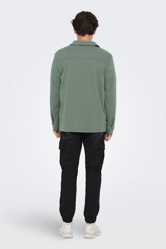 Hemdjacken ONLY & SONS 22021279-Castor-Gray