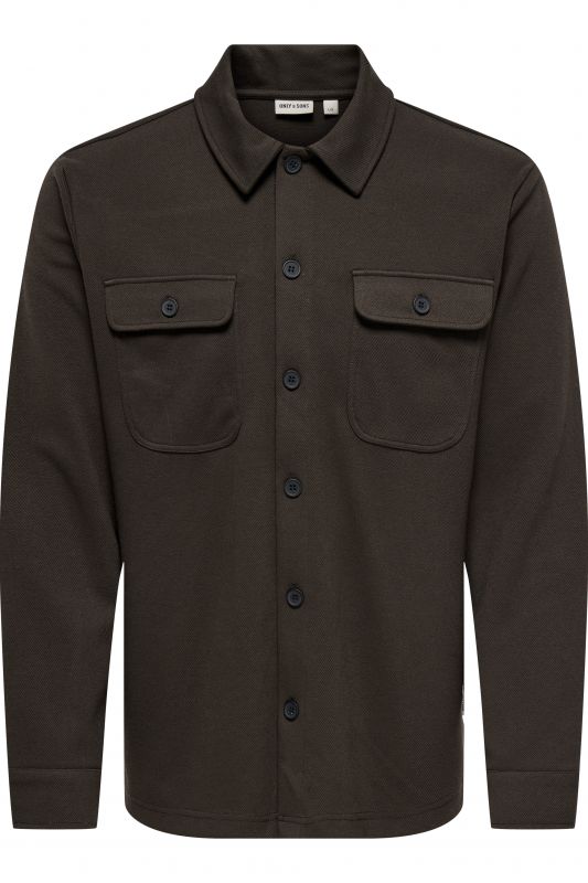 Hemdjacken ONLY & SONS 22021279-Mulch