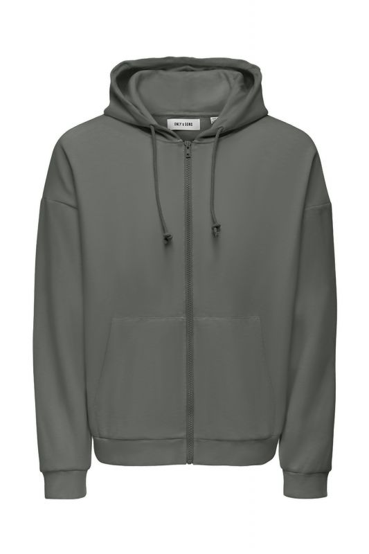 Sweatjacke ONLY & SONS 22034545-Castor-Gray