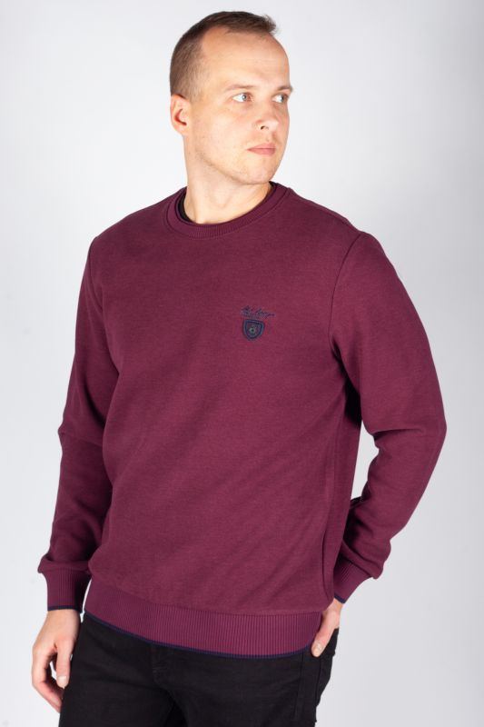 Strickpullover MCL 27643-BORDO-MELANJ