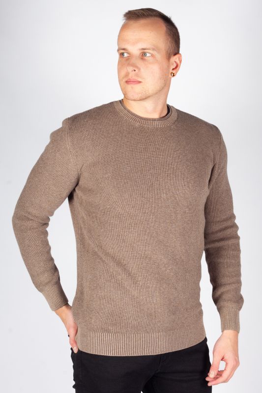 Strickpullover MCL 33813-TOPRAKMELANJ
