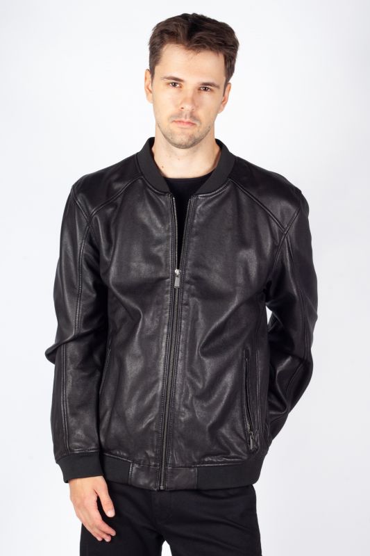 Lederjacke DEERCRAFT 3701-0159-black