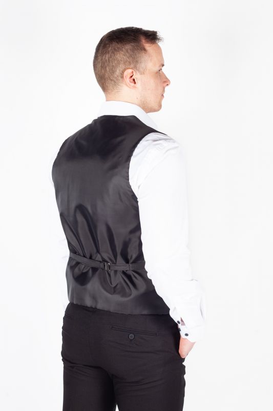 Anzugweste FRAPPOLI 6211-VENUS-SIYAH-VEST