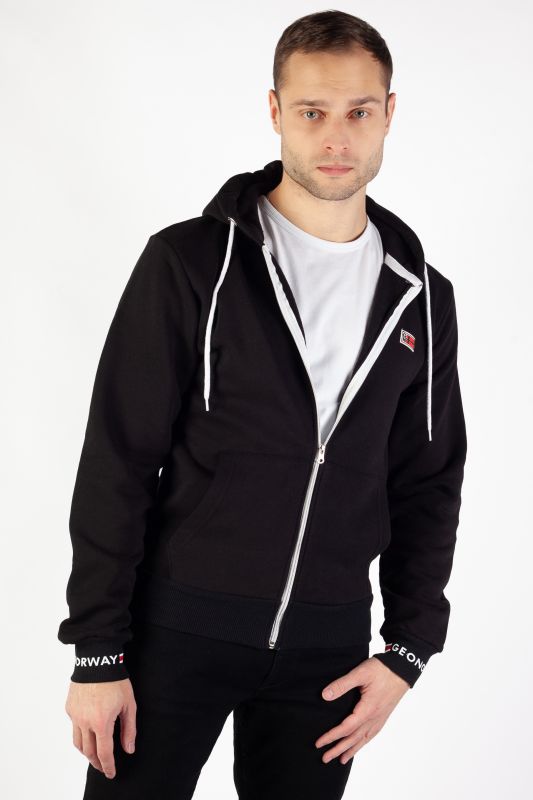 Sweatjacke GEOGRAPHICAL NORWAY GARTFORT-Black