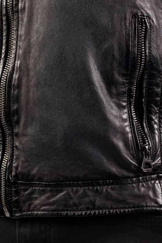 Lederjacke GIPSY GMJon-LGOV-black