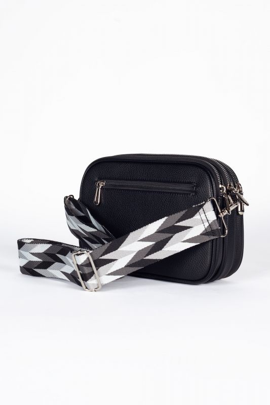 Schultertasche FLORA&CO H6915-NOIR