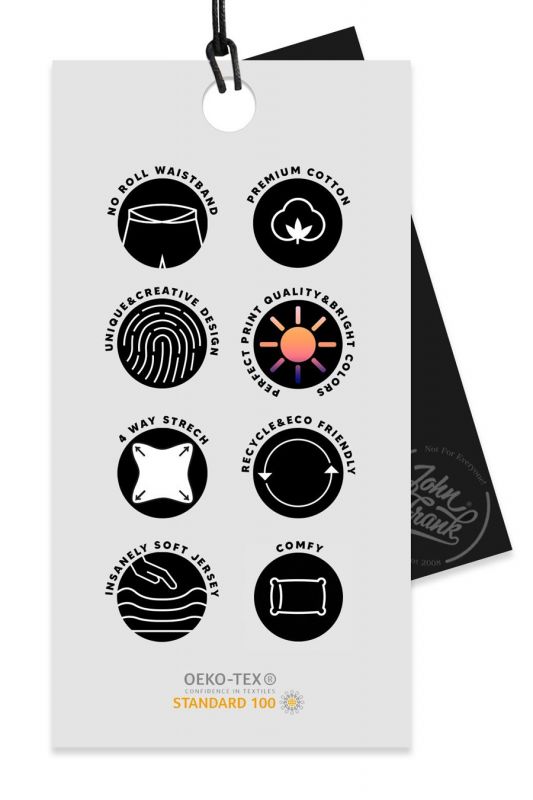 Boxershorts JOHN FRANK JFBD306-MONEY-FLIES