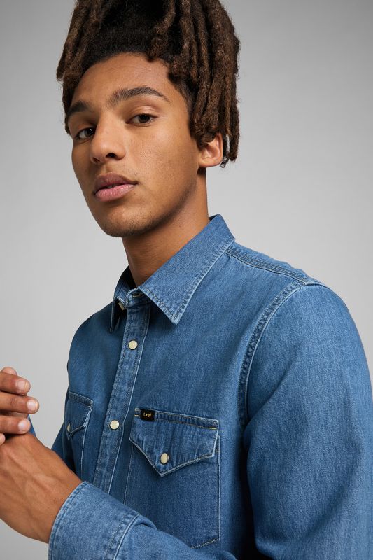 Jeanshemd LEE L69HKXLR