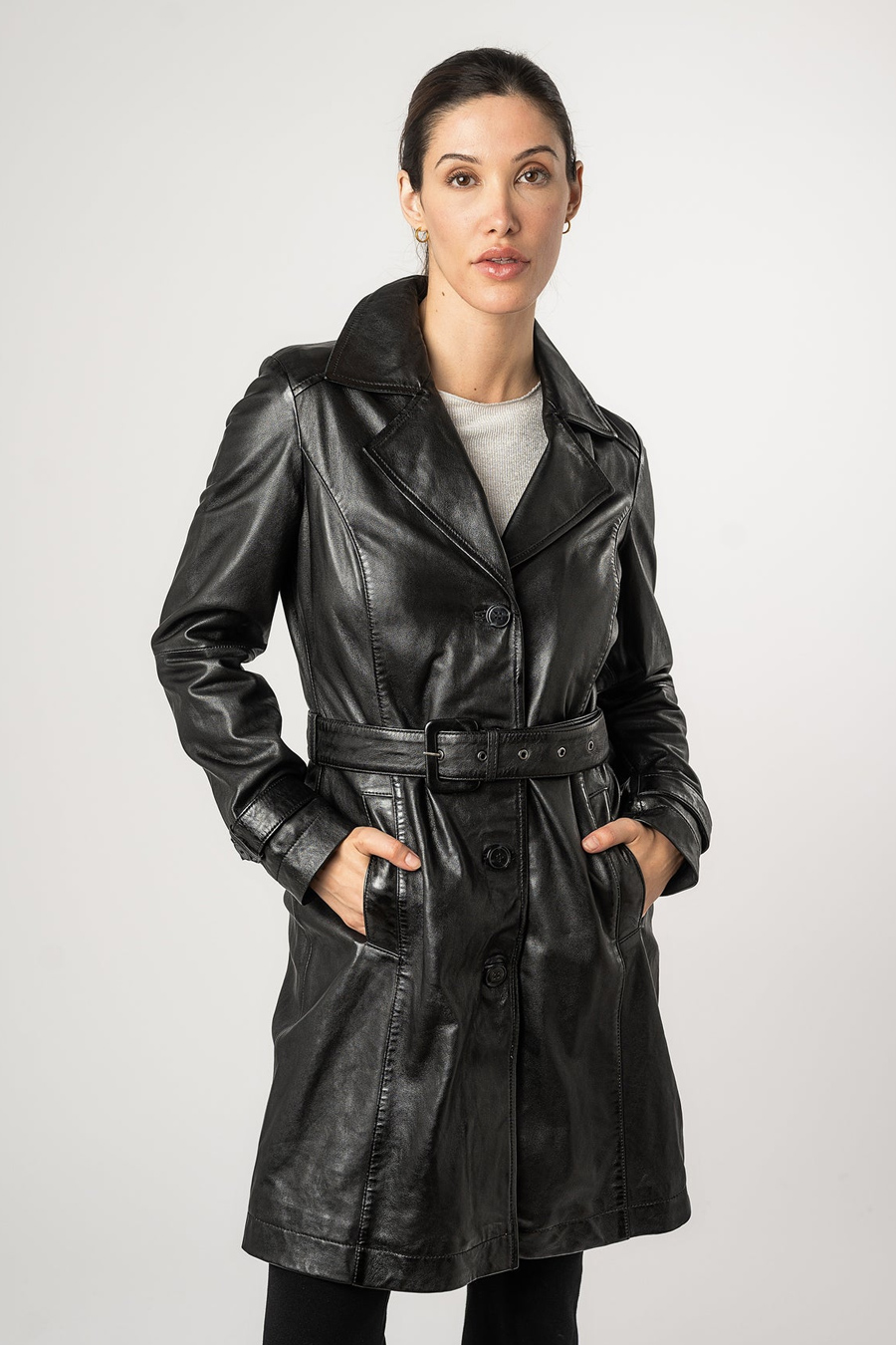 Nahkjakid MAURITIUS 1102-0017-black