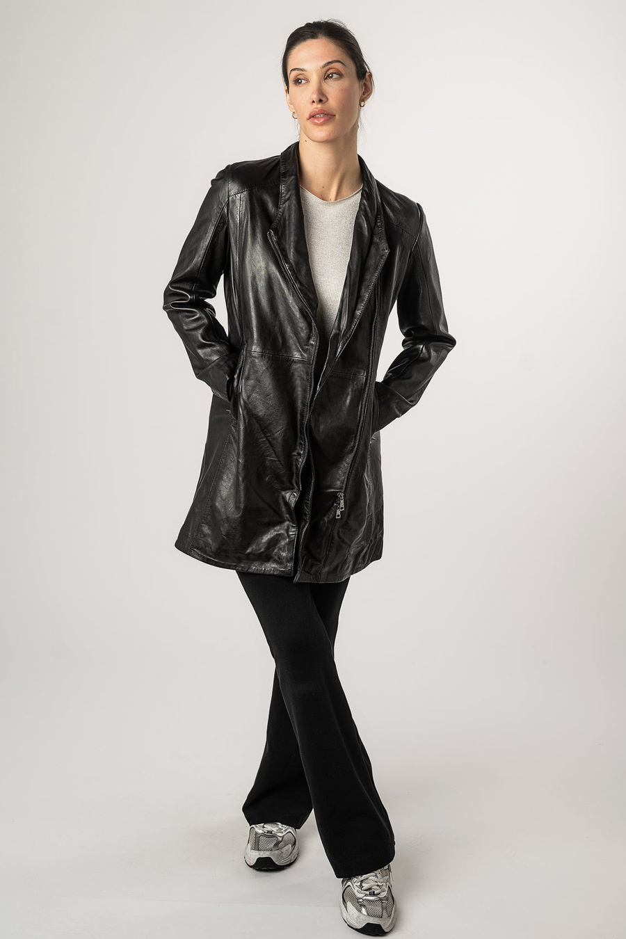 Nahkjakid MAURITIUS 1102-0019-black