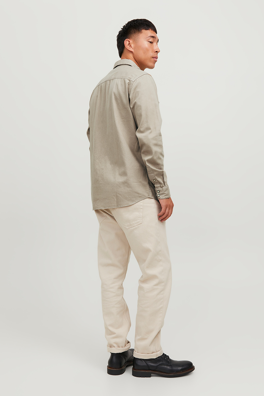 Teksasärgid JACK & JONES 12138115-Crockery