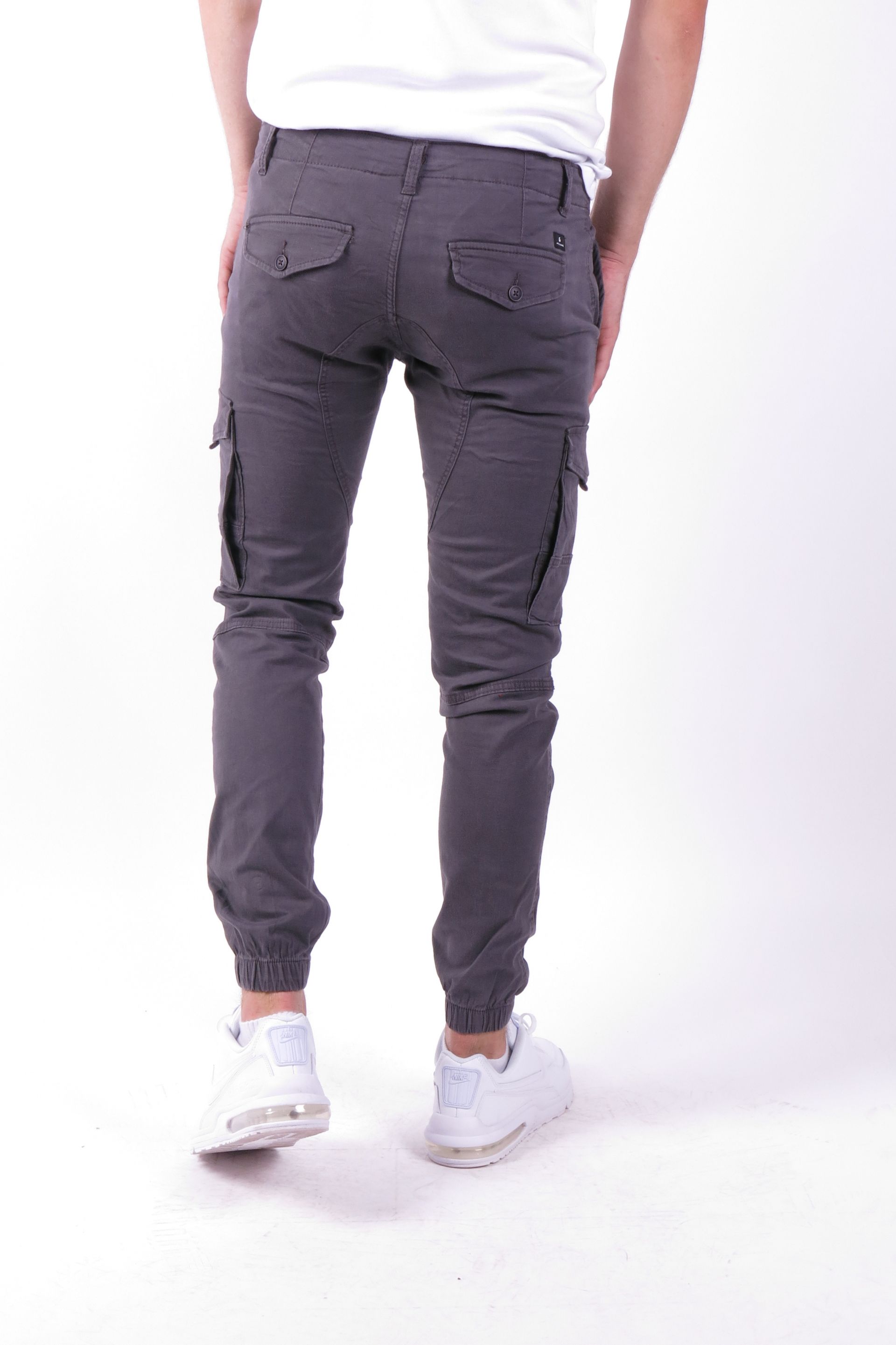 Cargo püksid JACK & JONES 12140326-Asphalt