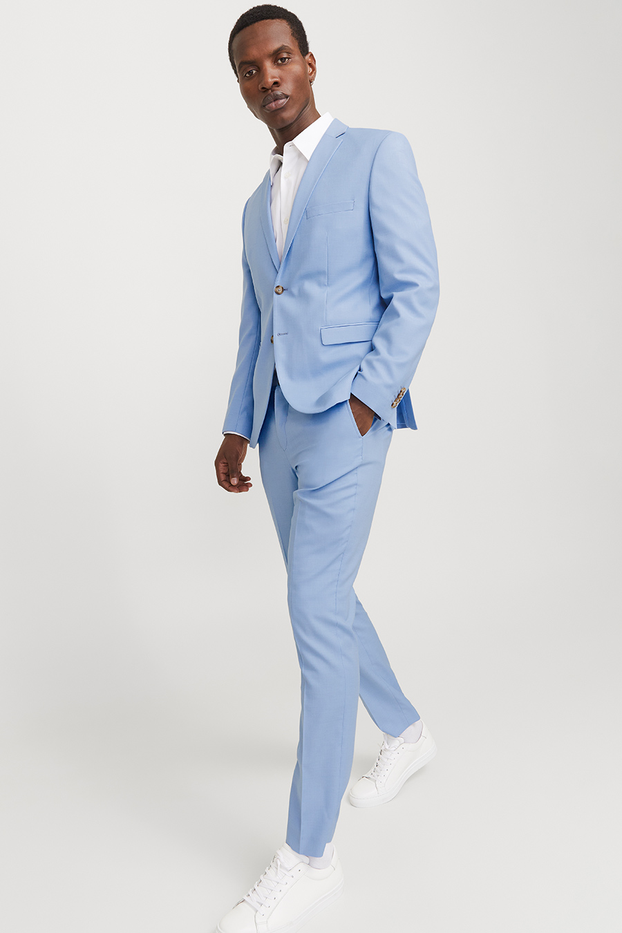 Ülikonnapüksid JACK & JONES 12141112-Chambray-Blue