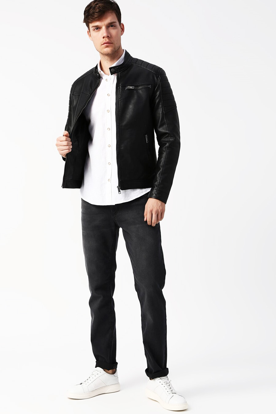 Nahkjakid JACK & JONES 12147218-2984044