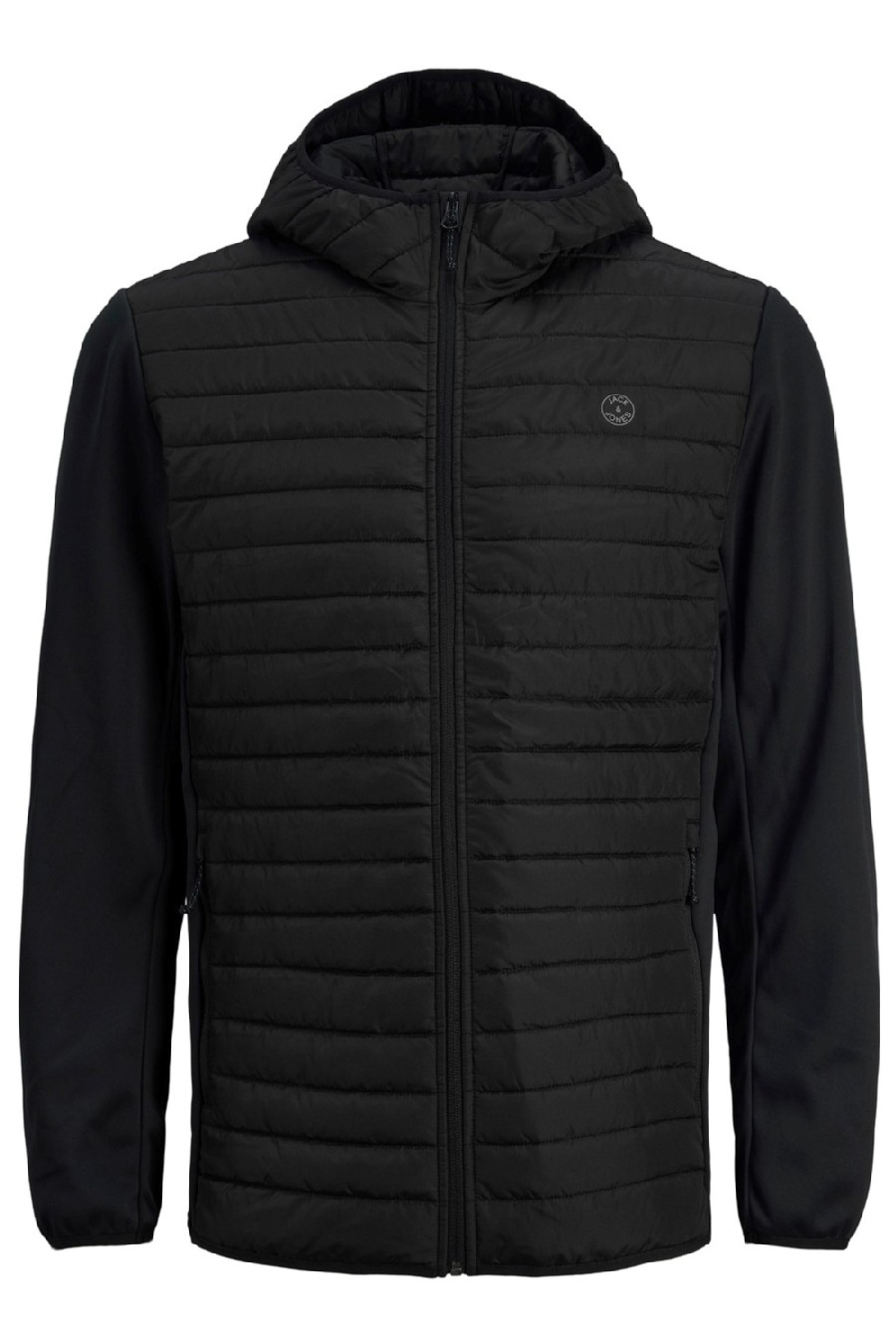 Tuulejope JACK & JONES 12182242-Black-SET-IN