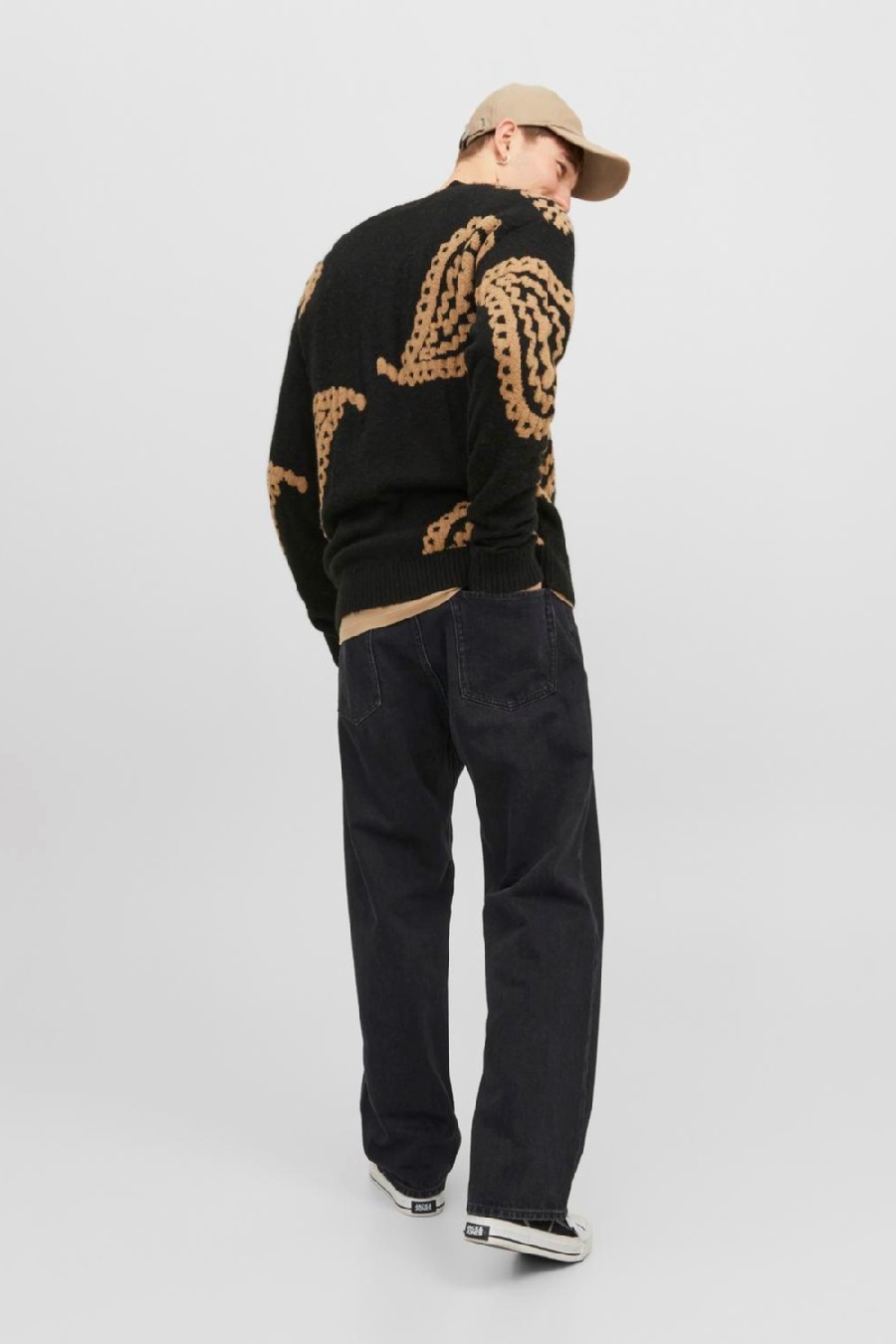 Teksapüksid JACK & JONES 12236089-Black