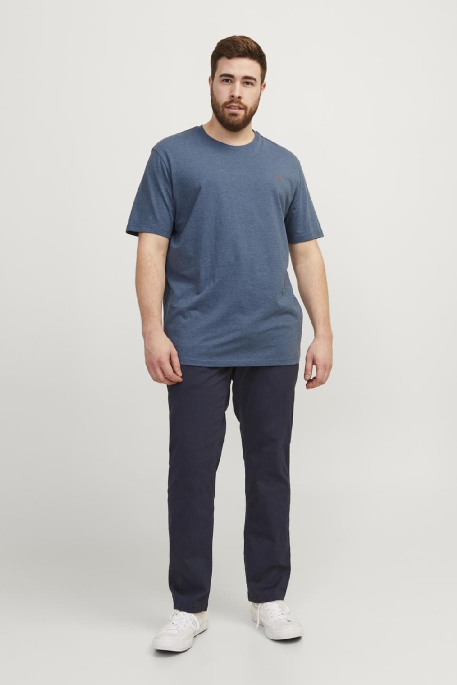 T-särgid JACK & JONES 12253778-Denim-Blue