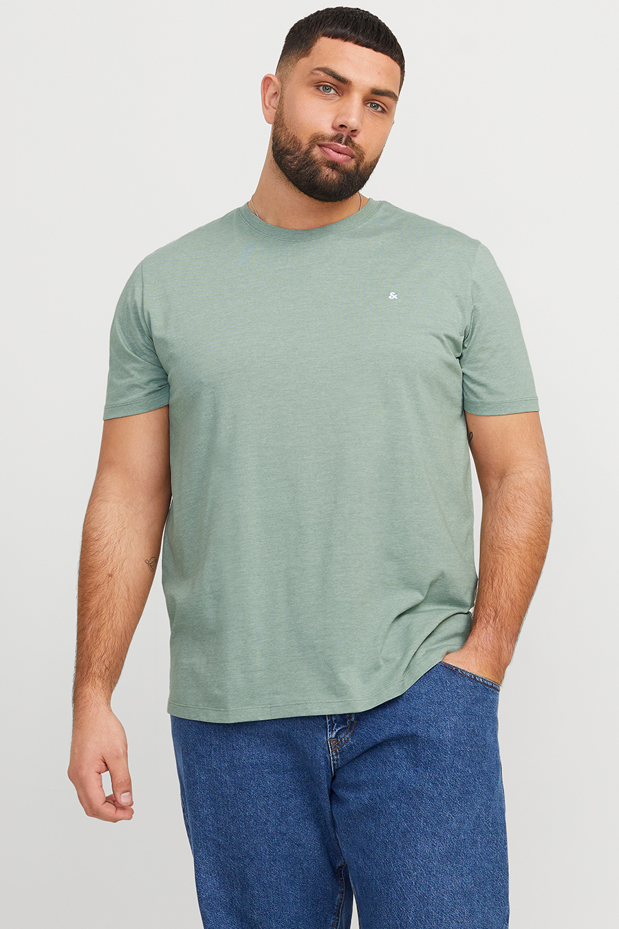 T-särgid JACK & JONES 12253778-Iceberg-Green