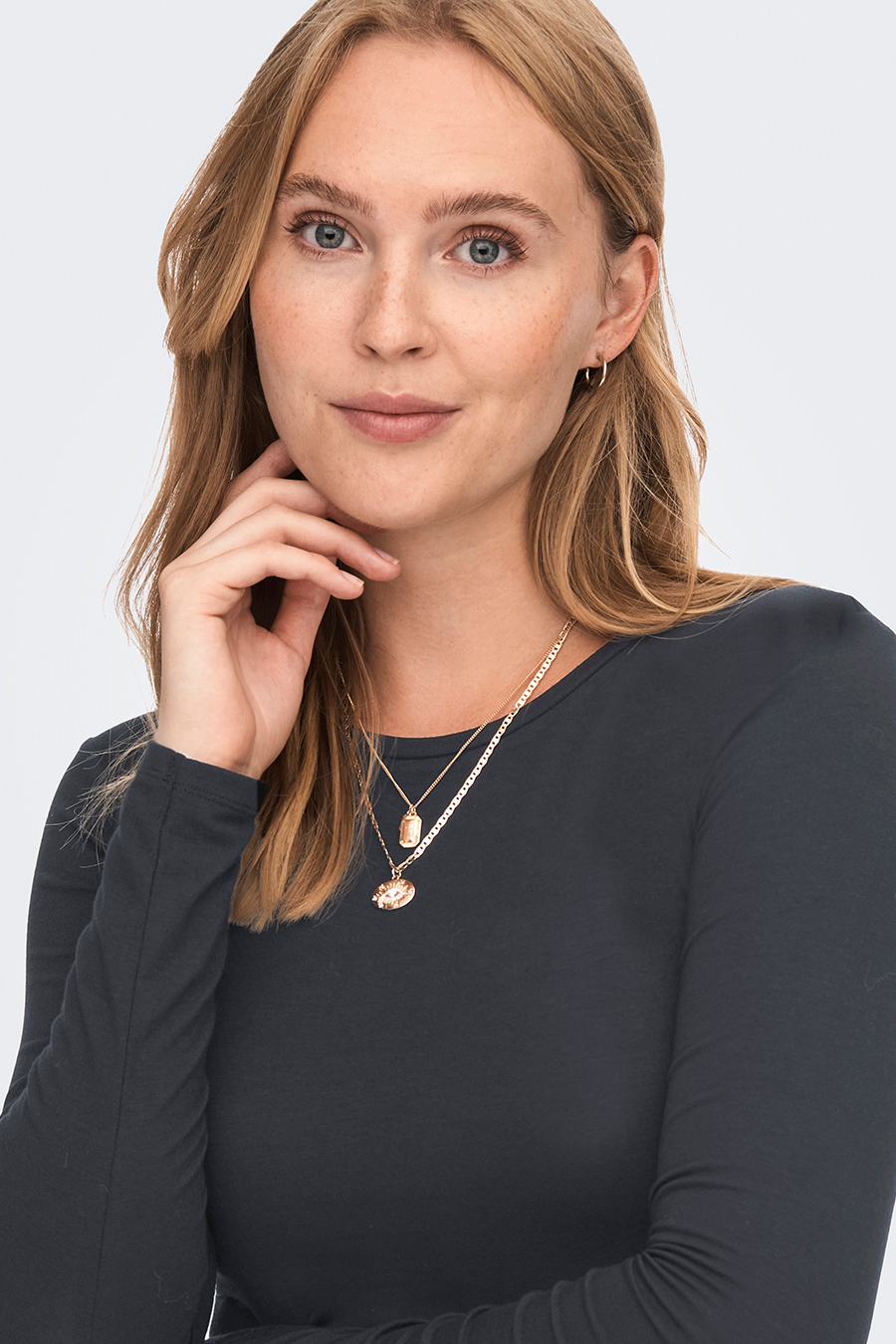 Pikkade käistega T-särgid  JACQUELINE DE YONG 15272092-Black