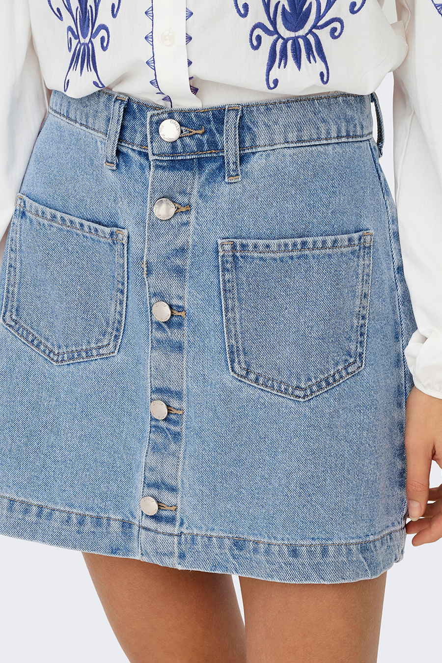 Teksaseelikud ONLY 15349035-Light-Blue