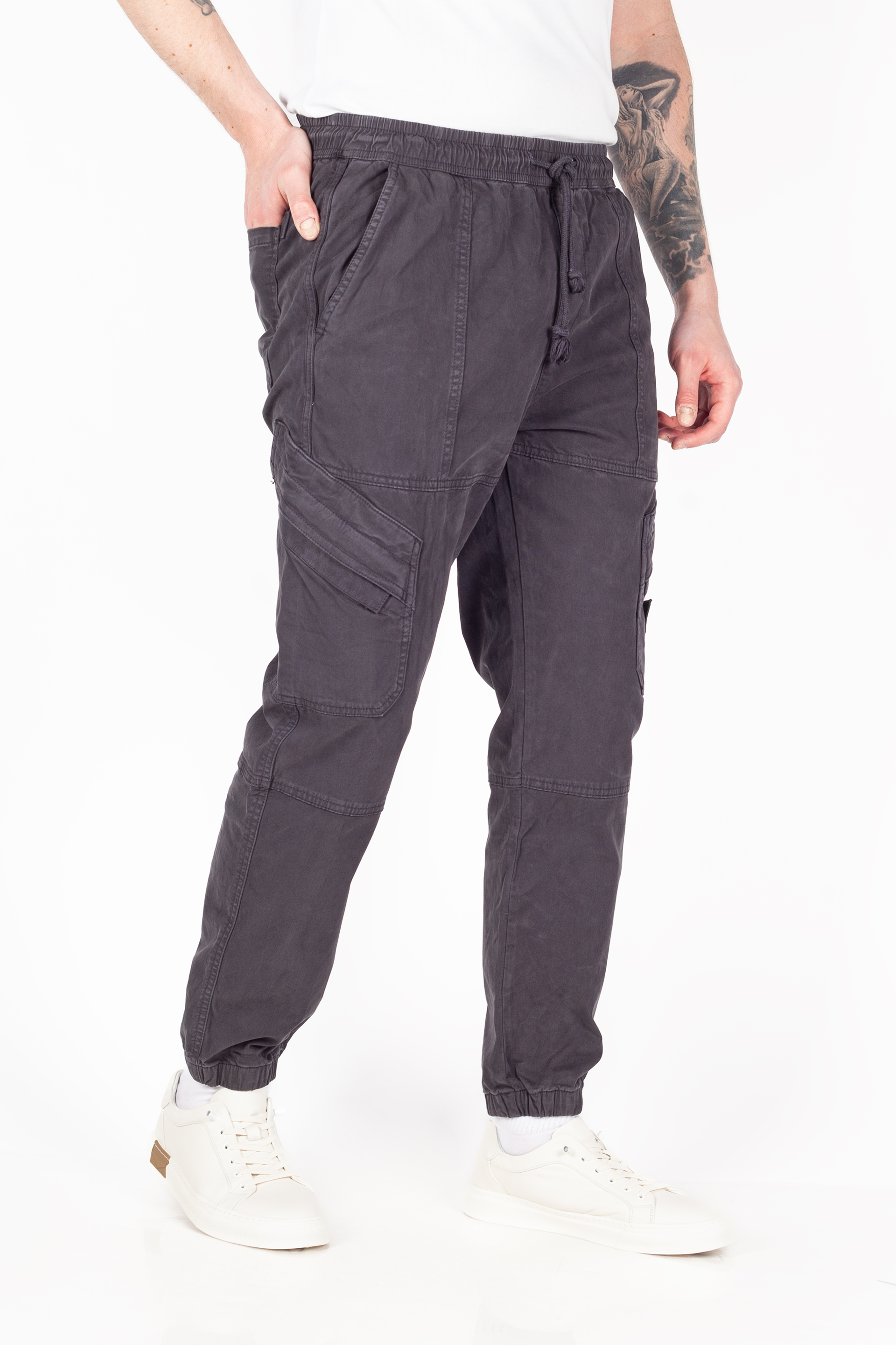 Cargo püksid KENZARRO C008-DARK-GREY