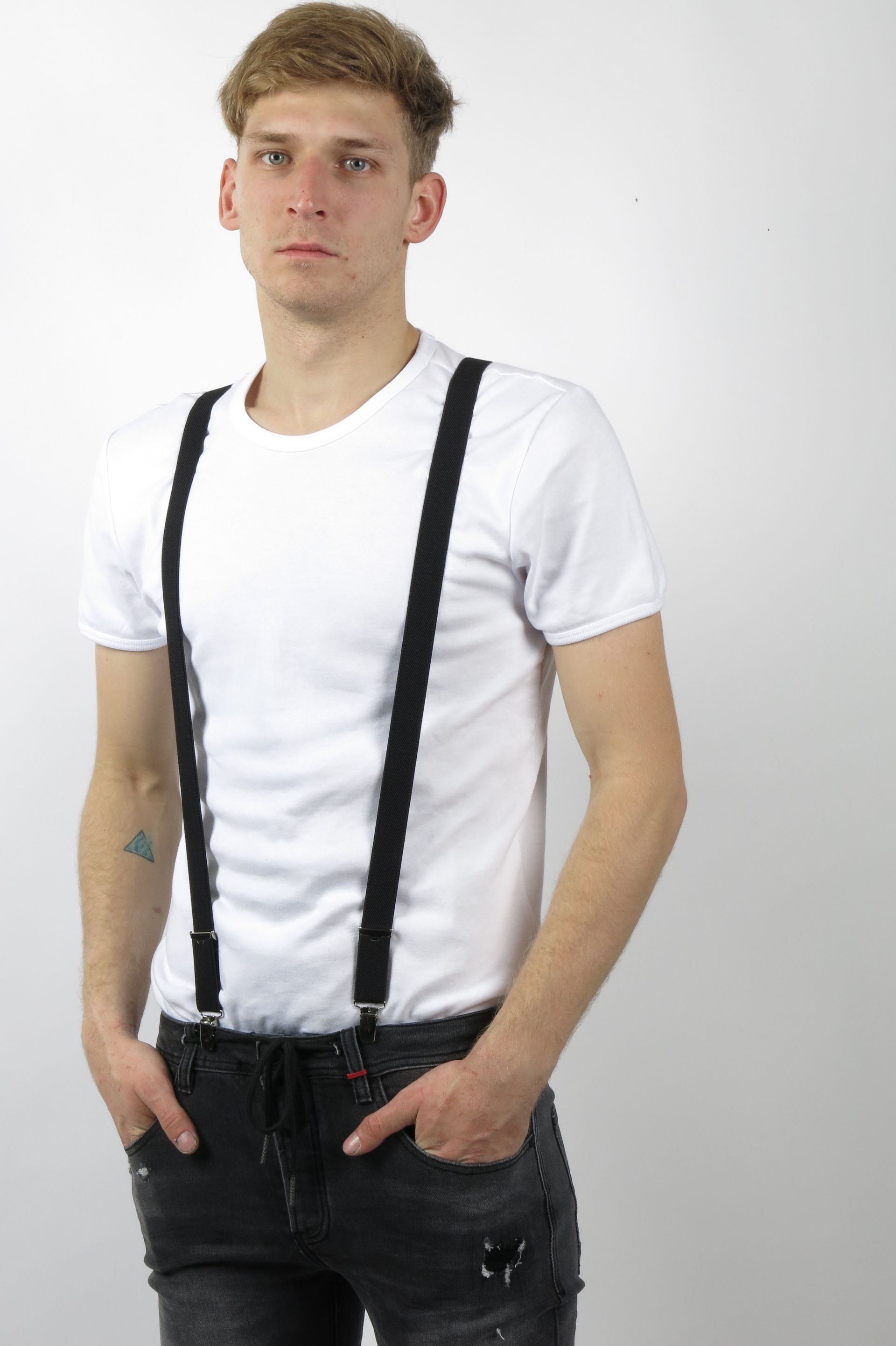 Traksid X JEANS DYP25-BLACK