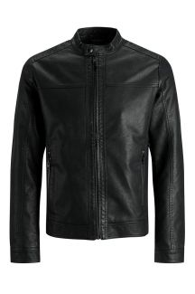 Nahkjakid JACK & JONES 12182461-BLACK