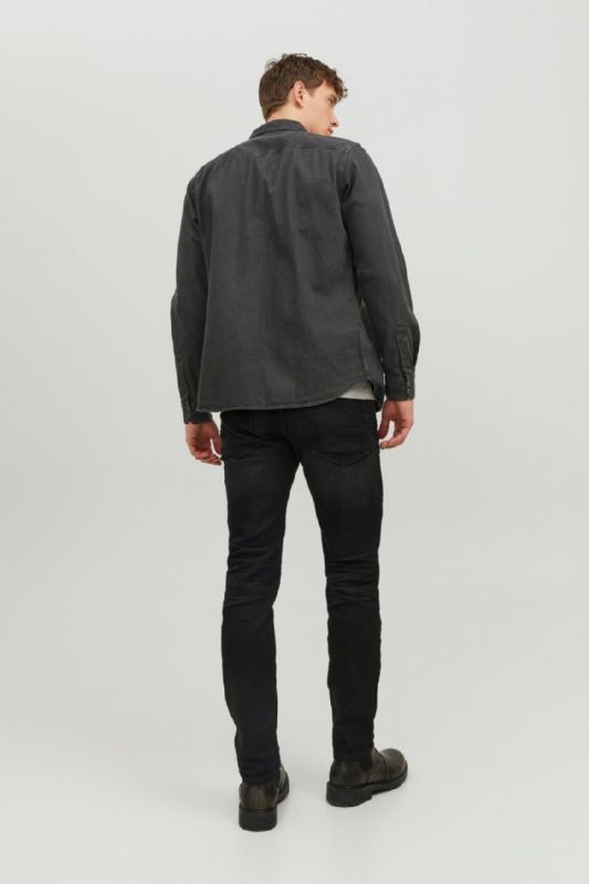 Teksasärgid JACK & JONES 12138115-Black