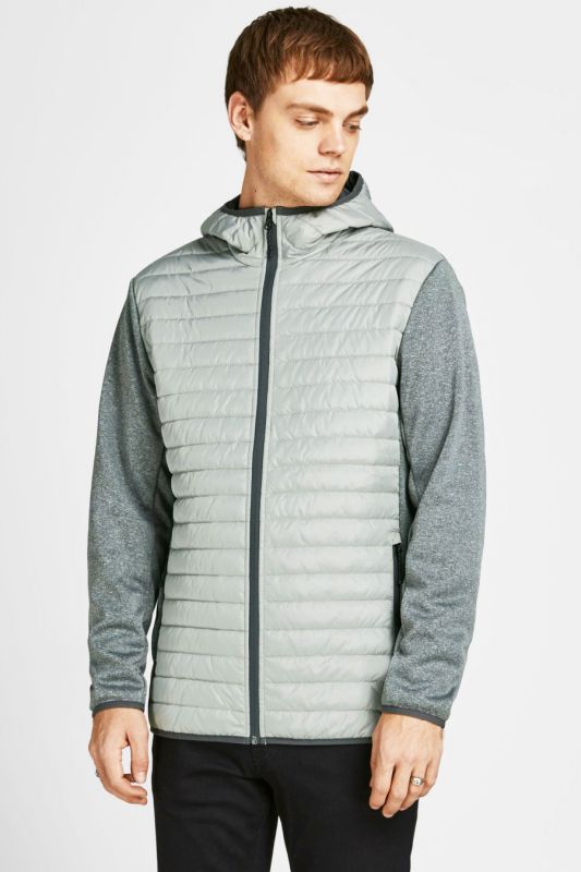 Tuulejope JACK & JONES 12182242-Ghost-Gray