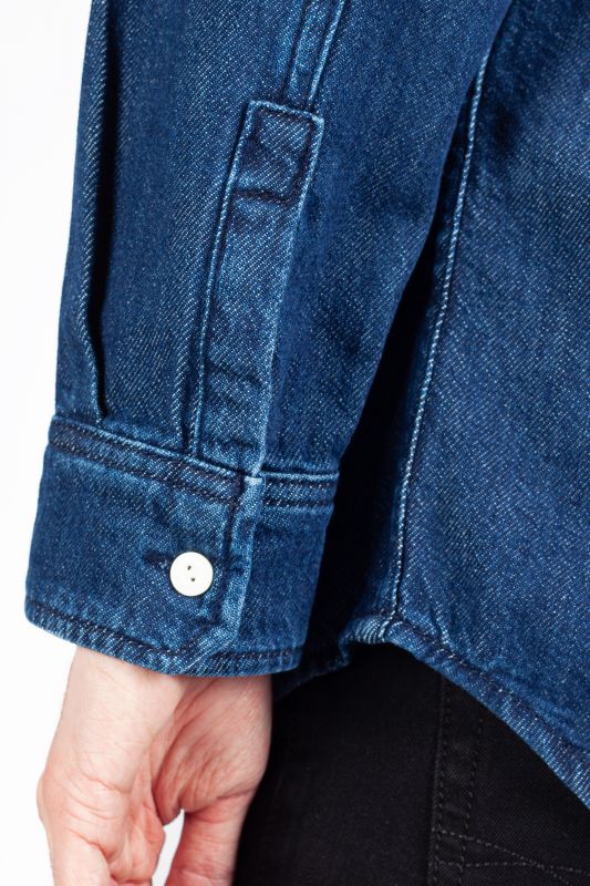 Teksasärgid JACK & JONES 12275137-Dark-Denim