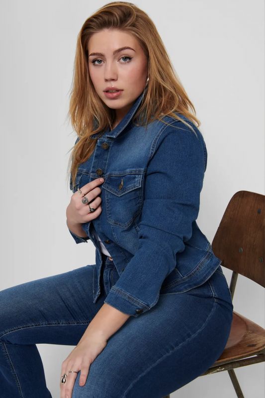 Teksajakid ONLY CARMAKOMA 15224741-Medium-Blue