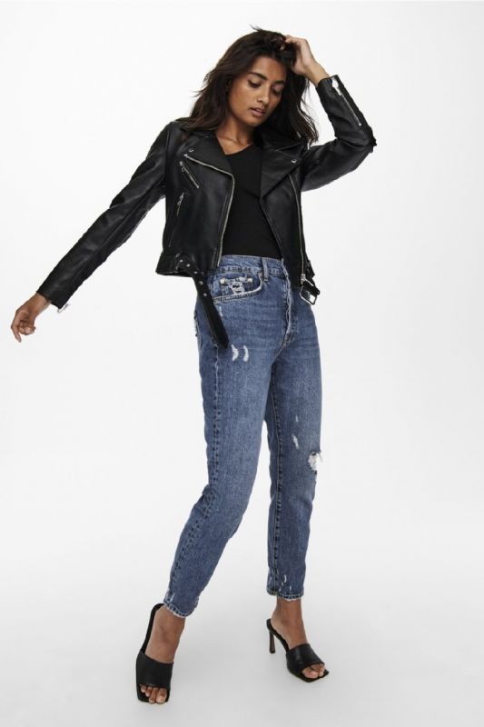 Nahkjakid ONLY 15232135-Black