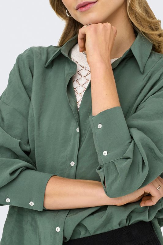 Pikkade käistega särgid ONLY 15272523-Balsam-Green