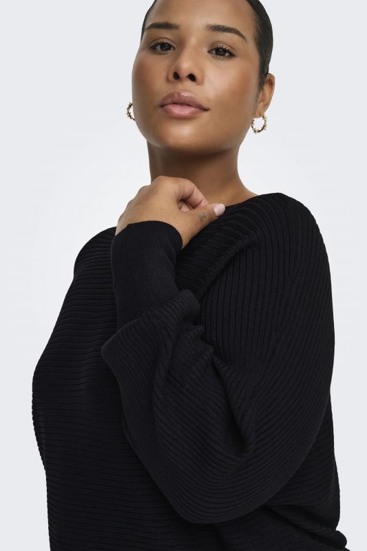 Džemprid ONLY CARMAKOMA 15306803-Black