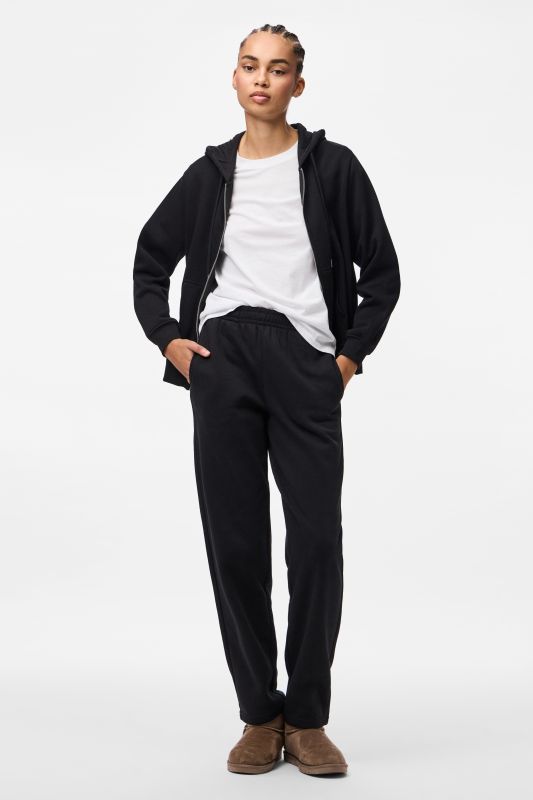 Kangast püksid PIECES 17156301-Black