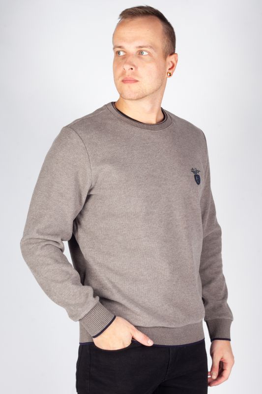 Džemprid MCL 27643-KAHVE-MELANJ