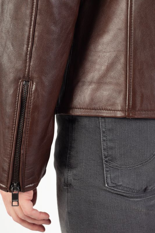 Nahkjakid DEERCRAFT DMKaris-LANIV-dk-brown