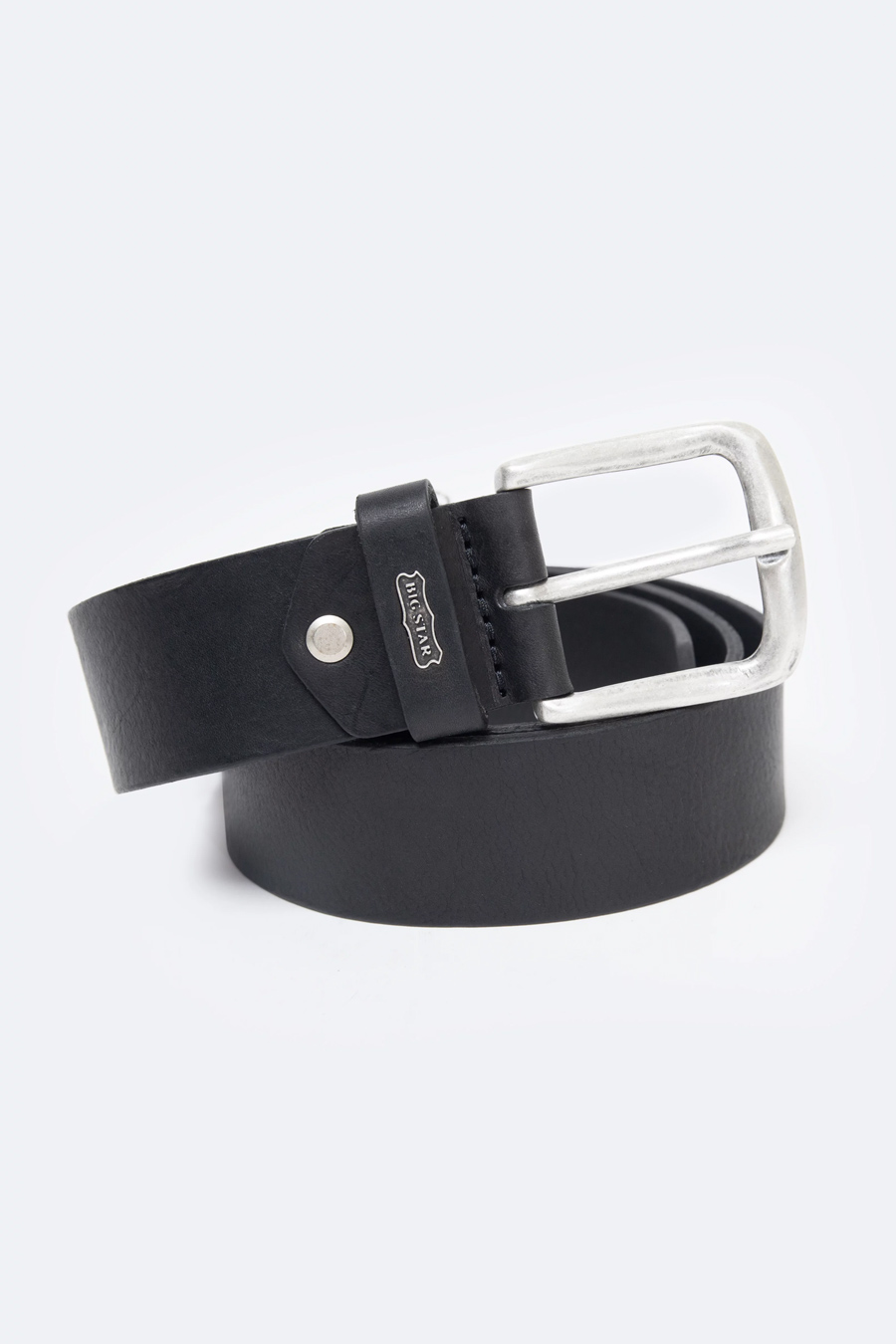 Leather belt BIG STAR 240009906
