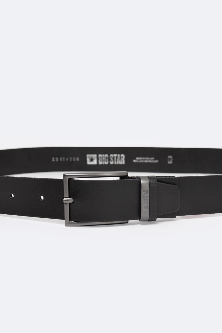 Leather belt BIG STAR 240028906